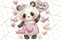 Valentine Chibi Carnival Clipart, Cute Carnival PNG Product Image 2