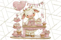 Valentine Chibi Carnival Clipart, Cute Carnival PNG Product Image 2