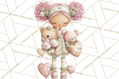 Valentine Chibi Carnival Clipart, Cute Carnival PNG Product Image 3