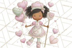 Valentine Chibi Carnival Clipart, Cute Carnival PNG Product Image 5