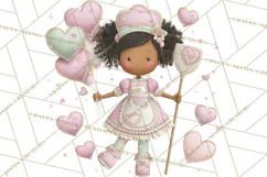 Valentine Chibi Carnival Clipart, Cute Carnival PNG Product Image 5