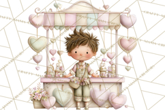 Valentine Chibi Carnival Clipart, Cute Carnival PNG Product Image 2