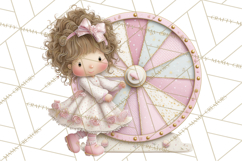 Valentine Chibi Carnival Clipart, Cute Carnival PNG Product Image 2