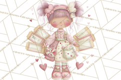Valentine Chibi Carnival Clipart, Cute Carnival PNG Product Image 3
