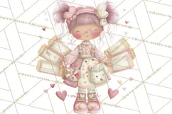 Valentine Chibi Carnival Clipart, Cute Carnival PNG Product Image 3