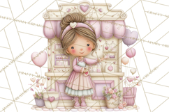 Valentine Chibi Carnival Clipart, Cute Carnival PNG Product Image 4