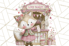 Valentine Chibi Carnival Clipart, Cute Carnival PNG Product Image 5