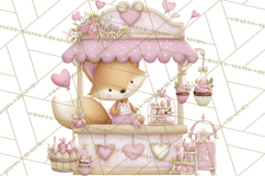 Valentine Chibi Carnival Clipart, Cute Carnival PNG Product Image 2