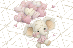Valentine Chibi Carnival Clipart, Cute Carnival PNG Product Image 3