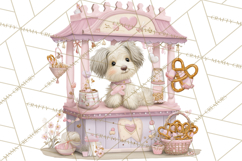 Valentine Chibi Carnival Clipart, Cute Carnival PNG Product Image 4