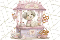 Valentine Chibi Carnival Clipart, Cute Carnival PNG Product Image 4