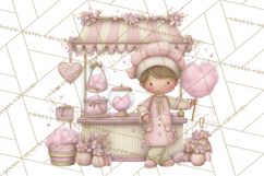 Valentine Chibi Carnival Clipart, Cute Carnival PNG Product Image 5