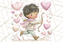 Valentine Chibi Carnival Clipart, Cute Carnival PNG Product Image 3