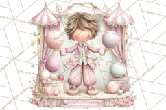 Valentine Chibi Carnival Clipart, Cute Carnival PNG Product Image 4