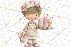 Valentine Chibi Carnival Clipart, Cute Carnival PNG Product Image 5