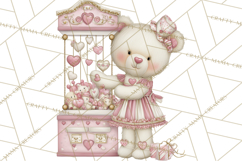 Valentine Chibi Carnival Clipart, Cute Carnival PNG Product Image 4