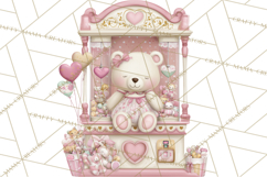 Valentine Chibi Carnival Clipart, Cute Carnival PNG Product Image 5