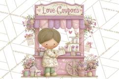 Valentine Chibi Carnival Clipart, Cute Carnival PNG Product Image 3