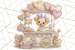 Valentine Chibi Carnival Clipart, Cute Carnival PNG Product Image 5