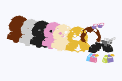Chic Shopping Lion 3D SVG Product Image 4