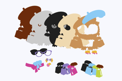 Chic Shopping Owl 3D SVG Product Image 3