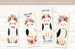 Cute Chick Bookmark - Printable Crafts, 4 PNG Product Image 1