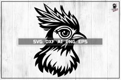 Chicken SVG, Cute Baby Easter animal Cut file Product Image 1