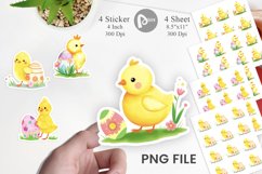 Chick and Egg Sticker Product Image 1