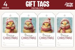 chick gift tags