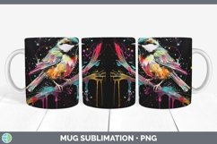 GorgeousChickadee Mug Wrap design.