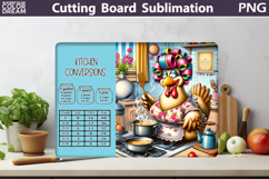 Funny Chicken Cutting Board | Kitchen Cutting Board Product Image 3