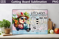 Funny Chicken Cutting Board | Kitchen Cutting Board Product Image 2