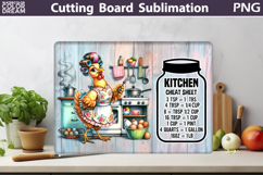 Funny Chicken Cutting Board | Kitchen Cutting Board Product Image 4