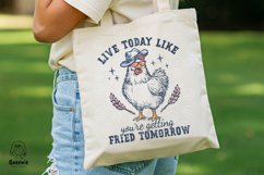 Funny Chicken Hen Quotes Sublimation Farm Life Humor Product Image 5