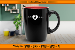 Chicken Heartbeat Love Poultry Farm Animal SVG Product Image 2