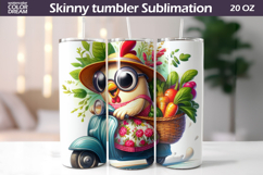 Crazy Chicken Lady Tumbler Wrap | Funny Chicken Tumbler Product Image 1