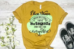 I DON'T HAVE DUCKS IN A ROW I HAVE CHICKENS I CHICKEN LOVER SUBLIMATION DESIGN I FUNNY ANIMAL LOVER SUBLIMATION DESIGN
