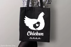 mom and baby animals, mama hen svg