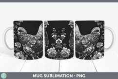 GorgeousChicken Mug Wrap design.
