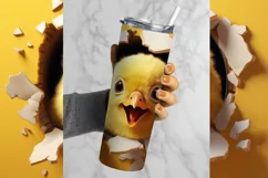 Tumbler Sublimation Chicken Bundle, 20 oz tumbler wrap, I Love You Png 