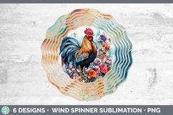 GorgeousChicken Wind Spinner design.