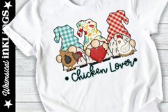 Chicken Lover Gnomes Sublimation Product Image 1