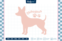 Dog Breed Silhouette Chihuahua SVG Product Image 1