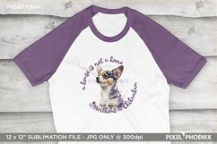 chihuahua sublimation shirt design