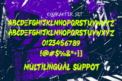 Chicken Punk | Graffiti Webfont for Raw Urban Attitude Product Image 2