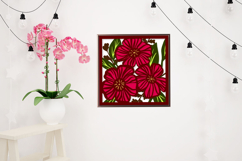 Flower shadow box svg / Layered Shadow Box Product Image 3