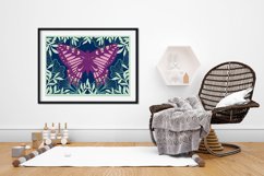 3D paper / Butterfly Papercut / Butterfly layered paper cut Product Image 3