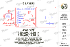 Kids Coloring Game Laser Cut. Educational Game SVG Product Image 2