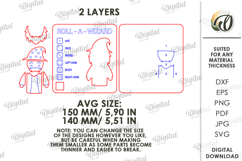 Kids Coloring Game Laser Cut. Educational Game SVG Product Image 2