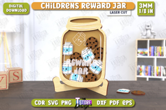 Reward Jar Laser Cut|Classroom Reward Jar|Good Behavior Jar Product Image 1